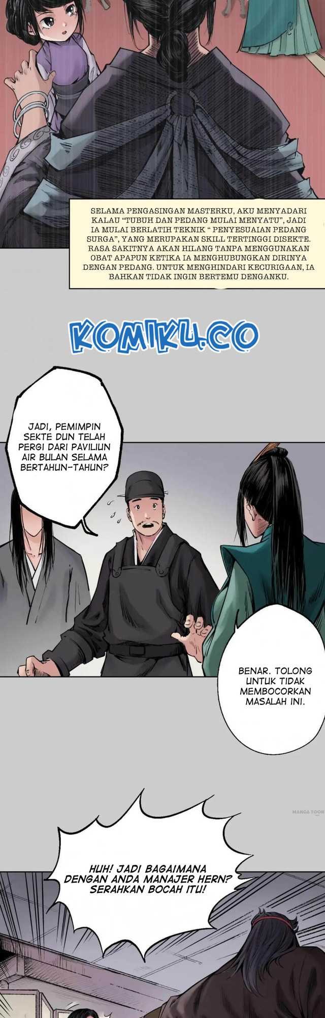 Journey of the Hidden Blade Chapter 75 Bahasa Indonesia